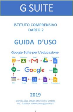 G SUITE GUIDA D'USO 2019 - Istituto Comprensivo Darfo 2