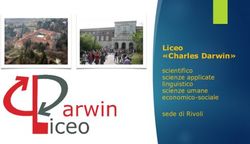 Liceo "Charles Darwin" - scientifico scienze applicate linguistico scienze umane economico-sociale sede di Rivoli