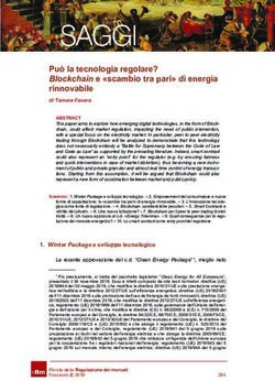 Può la tecnologia regolare? Blockchain e "scambio tra pari" di energia rinnovabile - Rivista della Regolazione dei mercati