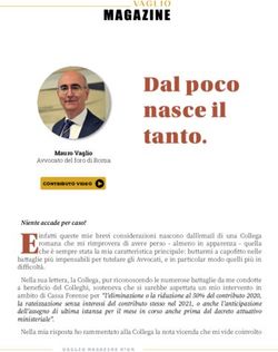 Dal poco nasce il tanto - Vaglio Magazine