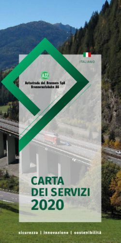 2020 CARTA DEI SERVIZI - Autobrennero