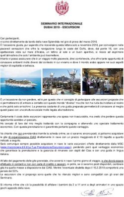 SEMINARIO INTERNAZIONALE DUBAI 2019 - ESCURSIONI - CIAS Italia