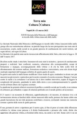 Terra mia Coltura Cultura - Edscuola