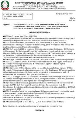 ISTITUTO COMPRENSIVO STATALE "GALLIANO BINOTTI"