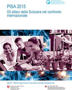 PISA 2015 Gli allievi della Svizzera nel confronto internazionale - OECD - PISA Programme for International Student Assessment - SBFI
