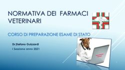 NORMATIVA DEI FARMACI VETERINARI - CORSO DI PREPARAZIONE ESAME DI STATO Dr.Stefano Guizzardi