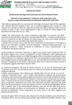 FEDERAZIONE ITALIANA METALMECCANICI - Fim Cisl