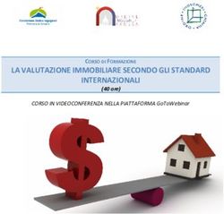 LA VALUTAZIONE IMMOBILIARE SECONDO GLI STANDARD INTERNAZIONALI - (40 ORE) CORSO IN VIDEOCONFERENZA NELLA PIATTAFORMA GOTOWEBINAR