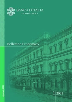 1 2021 Bollettino Economico - Banca d'Italia