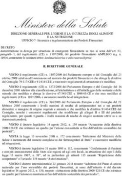 Ministero della Salute - Regione Lombardia