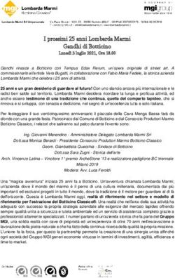 I prossimi 25 anni Lombarda Marmi Gandhi di Botticino