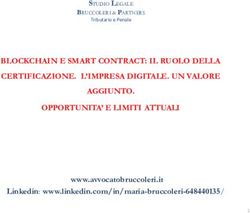 BLOCKCHAIN E SMART CONTRACT: IL RUOLO DELLA CERTIFICAZIONE. L'IMPRESA DIGITALE. UN VALORE AGGIUNTO. OPPORTUNITA' E LIMITI ATTUALI - Fondazione ...
