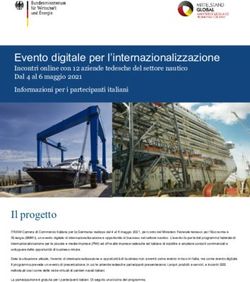 Evento digitale per l'internazionalizzazione - Incontri online con 12 aziende tedesche del settore nautico Dal 4 al 6 maggio 2021 Informazioni per ...
