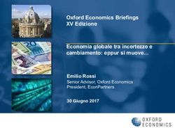 Oxford Economics Briefings XV Edizione Economia globale tra incertezze e cambiamento: eppur si muove - Emilio Rossi