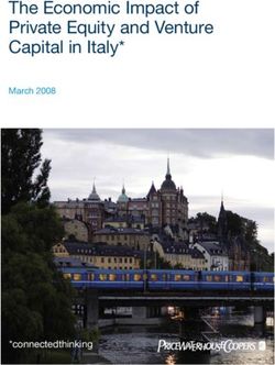 FOTO - The Economic Impact of Private Equity and Venture Capital in Italy* - *connectedthinking
