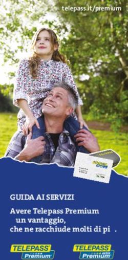 GUIDA AI SERVIZI Avere Telepass Premium è un vantaggio, che ne racchiude molti di più - telepass.it/premium