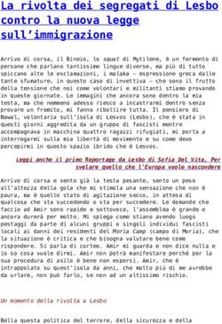 La rivolta dei segregati di Lesbo contro la nuova legge sull'immigrazione