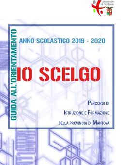 Percorsi di istruzione e Formazione della Provincia di mantova - Provincia ...