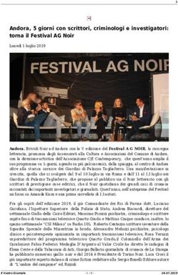 Andora, 5 giorni con scrittori, criminologi e investigatori: torna il Festival AG Noir - IVG.it