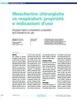 Mascherine chirurgiche vs respiratori: propriet&agrave; e indicazioni d'uso - IRIS Unimore