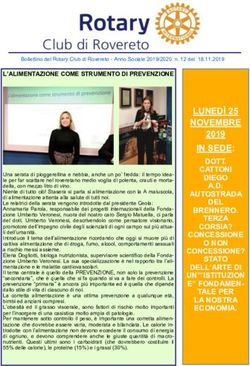 LUNED&Igrave; 25 NOVEMBRE 2019 - Rotary Club Rovereto