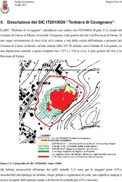 Descrizione del SIC IT2010020 "Torbiera di Cavagnano" - IL Comune