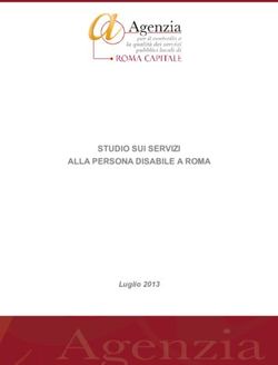 STUDIO SUI SERVIZI ALLA PERSONA DISABILE A ROMA - Luglio 2013 1 - Agenzia per ...