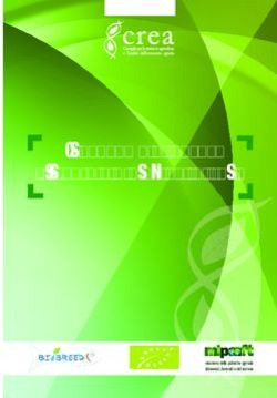 Il consumo di pesce allevato e Biologico in italia - ISBN 978-88-97457-01-5 - Crea