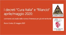I decreti "Cura Italia" e "Rilancio" aprile/maggio 2020: commento ed analisi delle norme d'interesse per gli enti territoriali