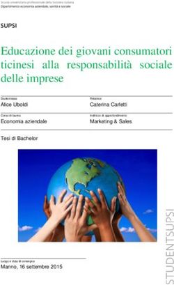 Educazione dei giovani consumatori ticinesi alla responsabilit&agrave; sociale delle imprese