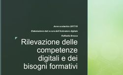 Competenze digitali e dei bisogni formativi - z Rilevazione delle Anno scolastico 2017/18 - Adele Zara