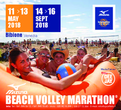 BEACH VOLLEY MARATHON - 11 13 MAY 2018 Bibione Venezia - BeachVolley.it