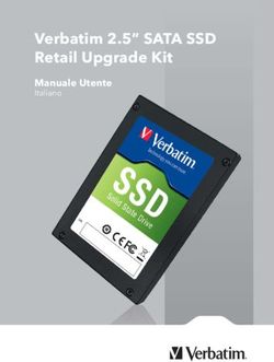 Verbatim 2.5" SATA SSD Retail Upgrade Kit - Manuale Utente Italiano
