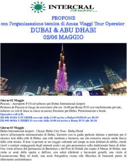 DUBAI & ABU DHABI 02/06 MAGGIO - PROPONE con l'organizzazione tecnica di Amax Viaggi Tour Operator - Cral Angelini Abruzzo