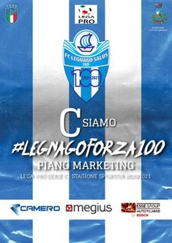 #LegnagoForza100 SIAMO C - PIANO MARKETING - Legnago Salus