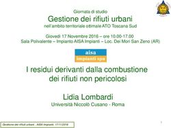 Gestione dei rifiuti urbani - nell'ambito territoriale ottimale ATO Toscana Sud - Zero Spreco Arezzo