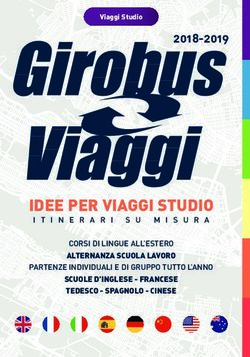 IDEE PER VIAGGI STUDIO 2018-2019 - Girobus