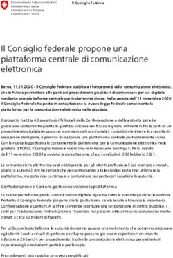Il Consiglio federale propone una piattaforma centrale di comunicazione elettronica