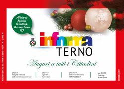 Auguri a tutti i Cittadini - Comune di Terno d'Isola