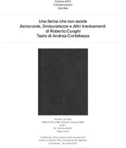 Una farina che non esiste Asincronie, Smisuratezze e Altri travisamenti di Roberto Cuoghi