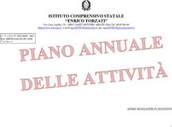 ISTITUTO COMPRENSIVO STATALE "ENRICO FORZATI" - ANNO SCOLASTICO 2018/2019