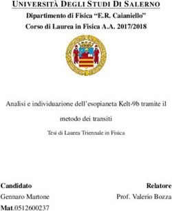 UNIVERSITÀ DEGLI STUDI DI SALERNO - Infn