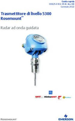 Trasmettitore di livello 5300 Rosemount - Radar ad onda guidata - Emerson