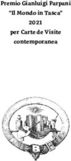 Premio Gianluigi Parpani "Il Mondo in Tasca" 2021 per Carte de Visite contemporanea