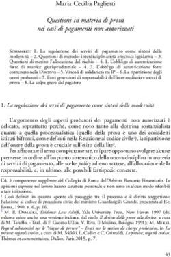 Maria Cecilia Paglietti - Questioni in materia di prova nei casi di pagamenti non autorizzati