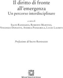 Il diritto di fronte all'emergenza - Un percorso interdisciplinare Salvo Randazzo, Roberto Martino