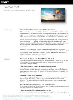 FW-55XE8001 Display professionale BRAVIA 4K HD da 55" - pro.sony