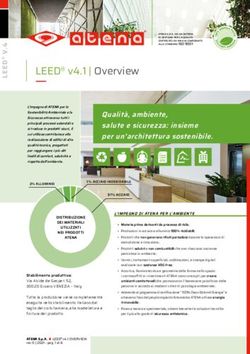 LEED V4.1 | OVERVIEW - ATENA SPA