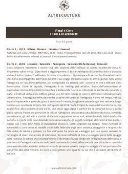 L'ISOLA DI AFRODITE - Altreculture