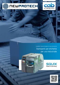 Stampanti per etichette per uso industriale - I prodotti hanno bisogno di una marcatura - Versione: 12/2018 - New Protech